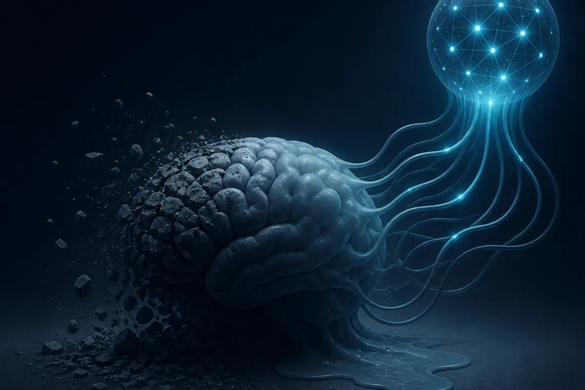 The Great Dumbing Down: How AI Dependency Erodes Human Intelligence