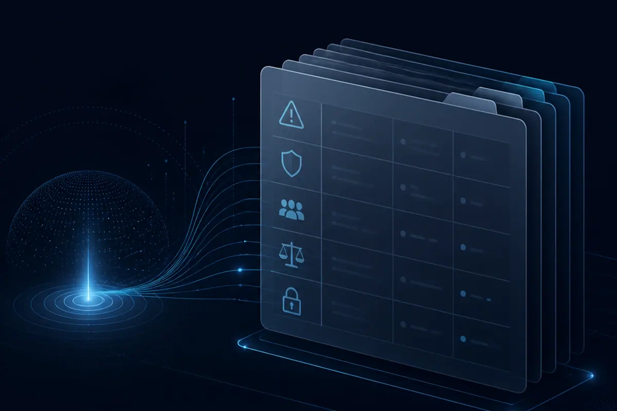 Risk Register Design for AI Systems: A Practical Guide for Social Services