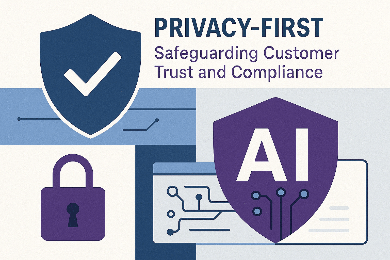 Privacy-First AI: Safeguarding Customer Trust and Compliance