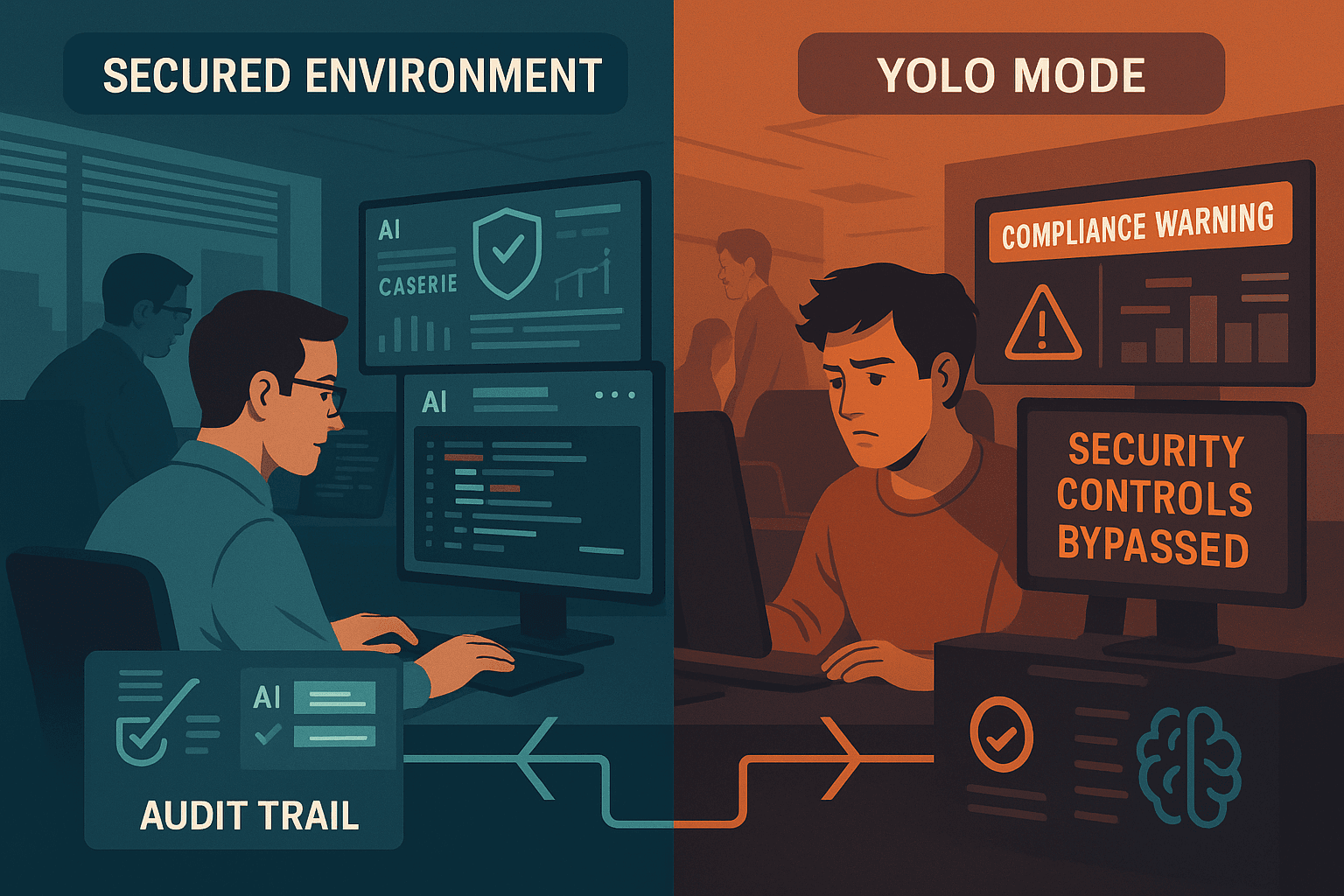 AI Development Security: Why 'YOLO Mode' Could Cost You Millions in Compliance