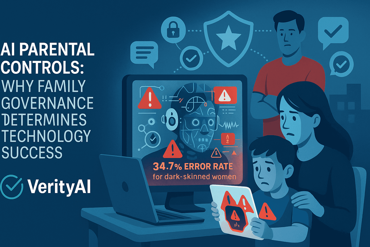 Family Control Scan AI Parental Controls: Governance Framework for Family Technology - VerityAI
