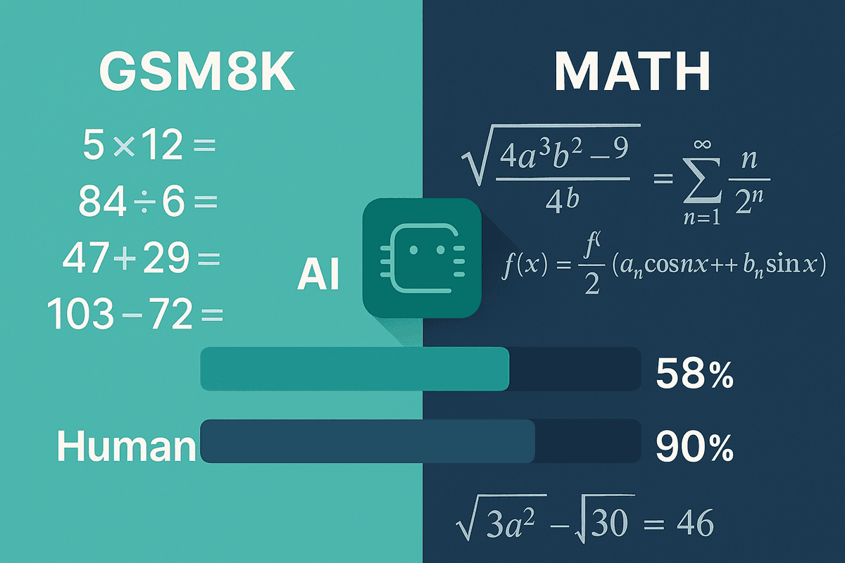 GSM8K & MATH: Benchmarking Mathematical Reasoning - VerityAI